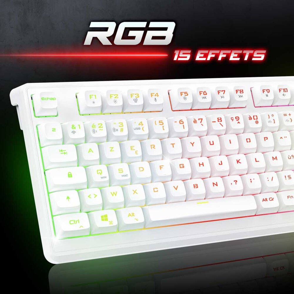 Spirit of Gamer Elite K60 (Blanc)