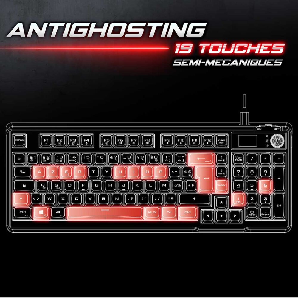 Spirit of Gamer Elite K60 (Noir)