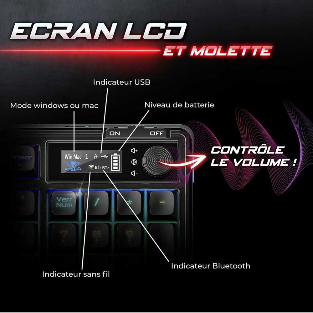 Spirit of Gamer Elite K60 (Noir)