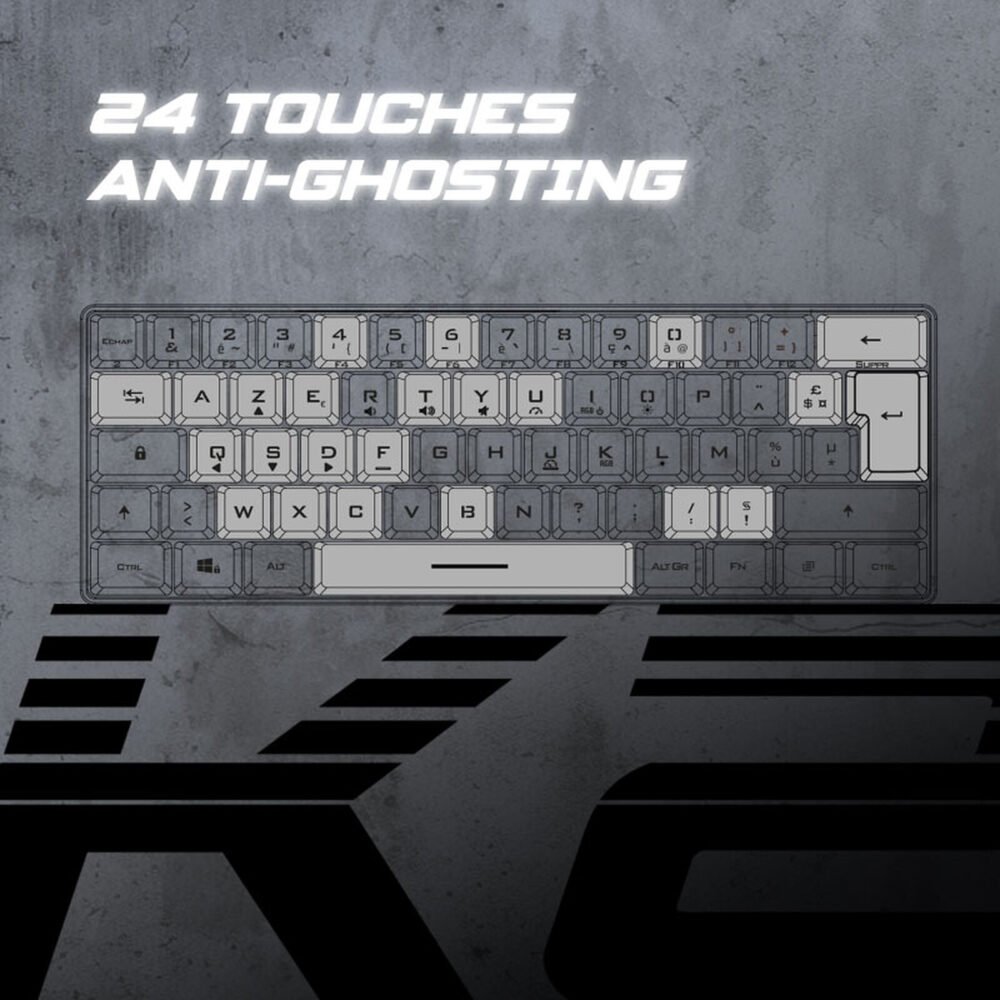 Spirit of Gamer Pro K2 (Noir)