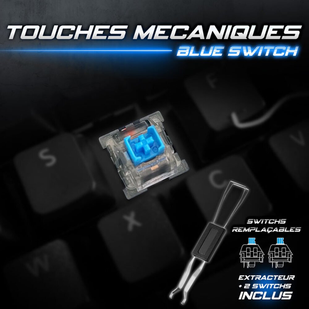 Spirit of Gamer Xpert-K150 (Noir)