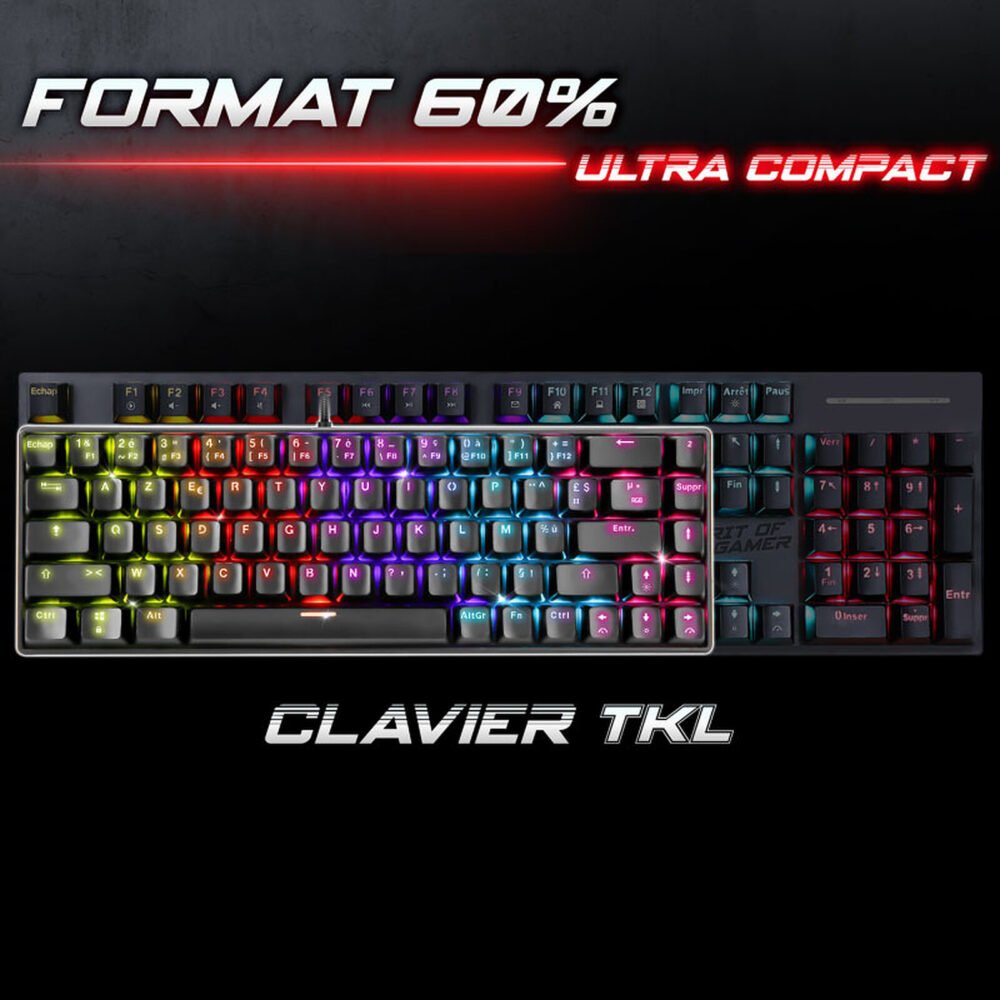Spirit of Gamer Xpert-K150 (Noir)