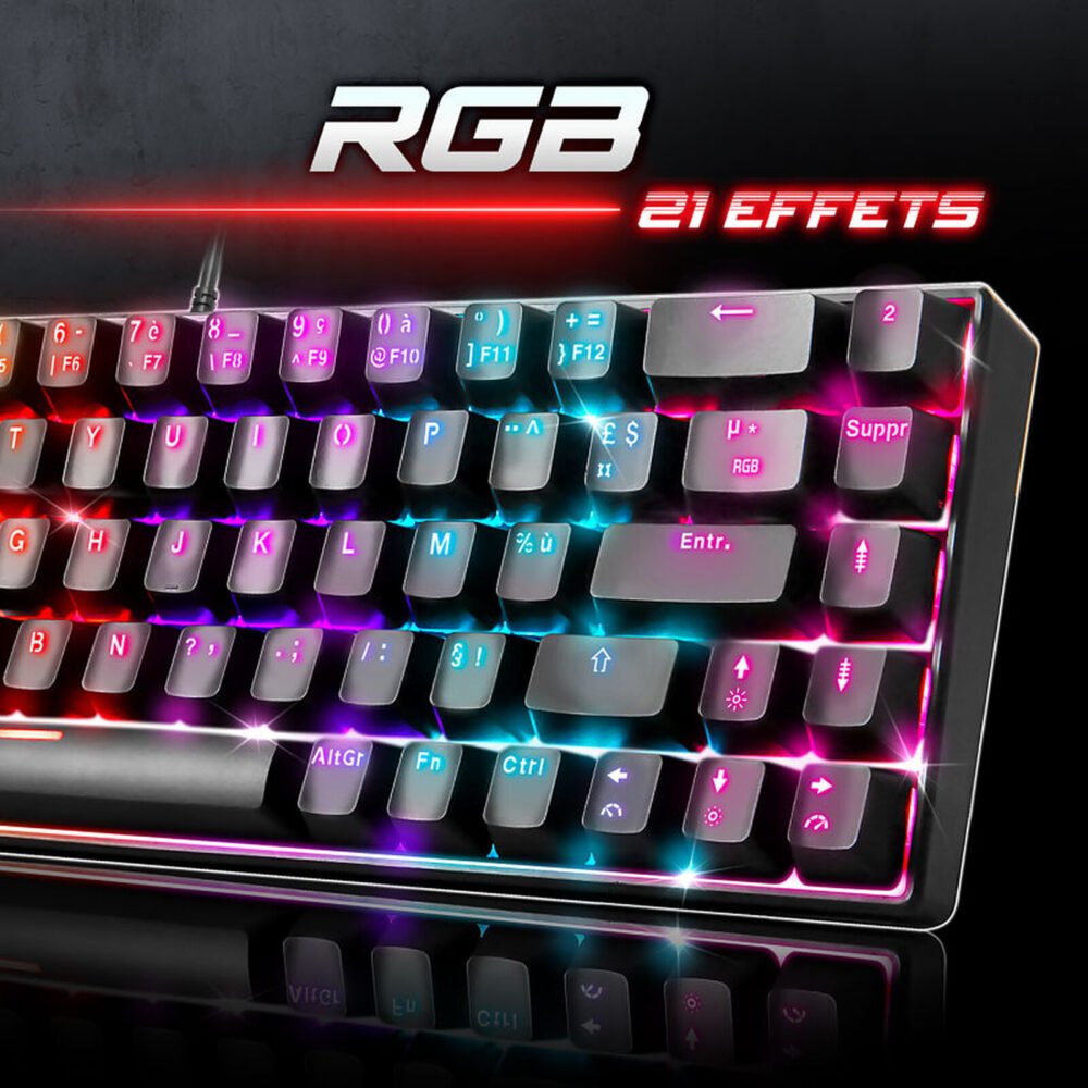 Spirit of Gamer Xpert-K150 (Noir)