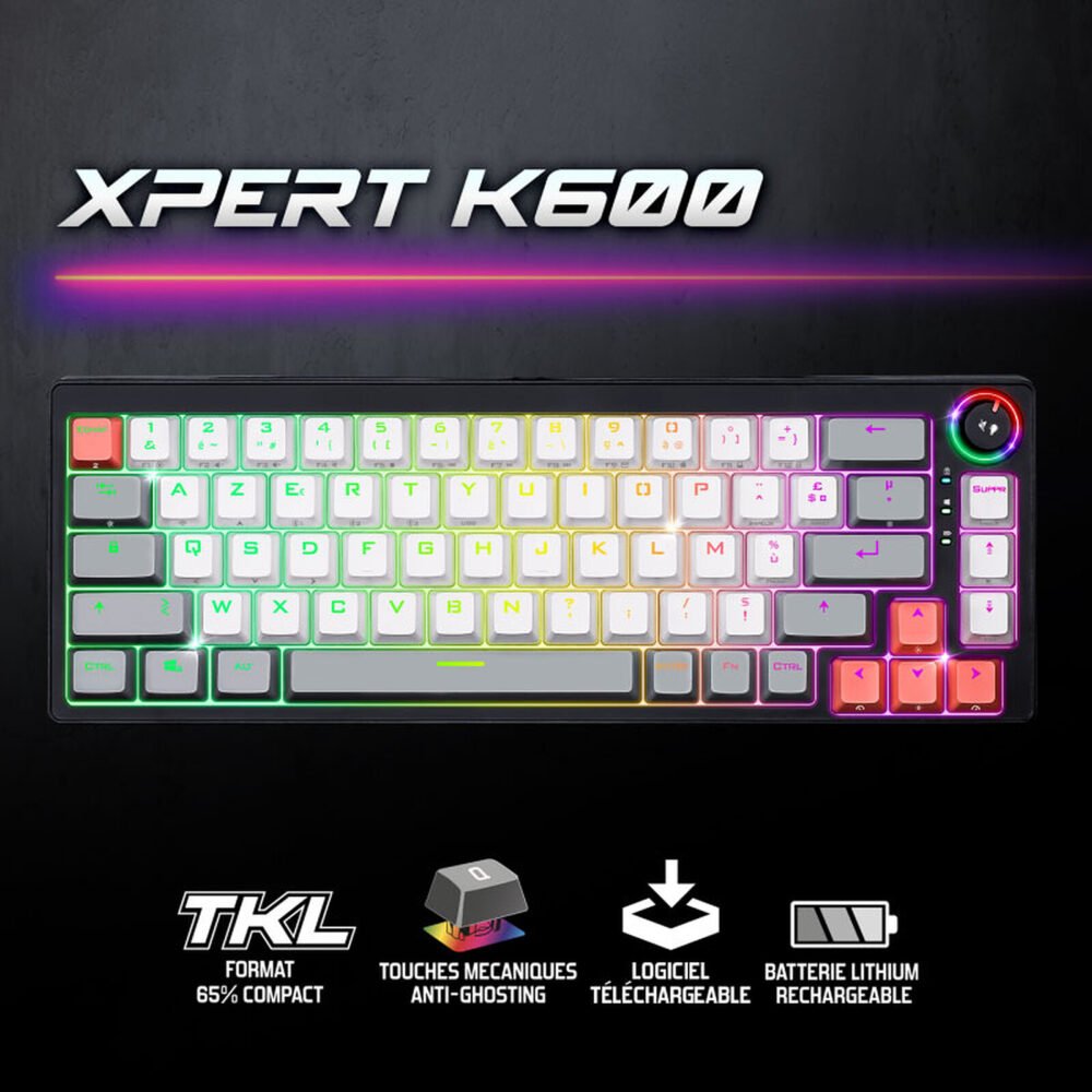Spirit of Gamer Xpert-K600 (Noir)