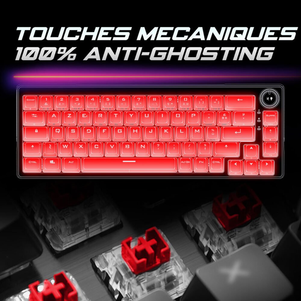 Spirit of Gamer Xpert-K600 (Noir)