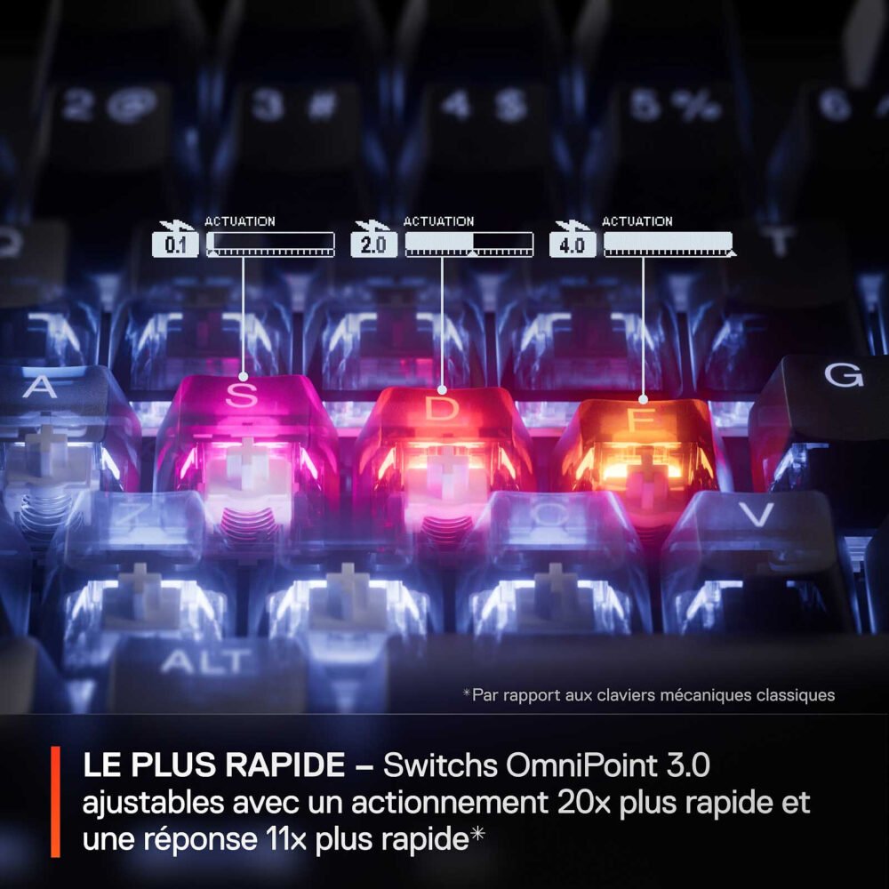 SteelSeries Apex Pro Mini Gen 3 (Noir)