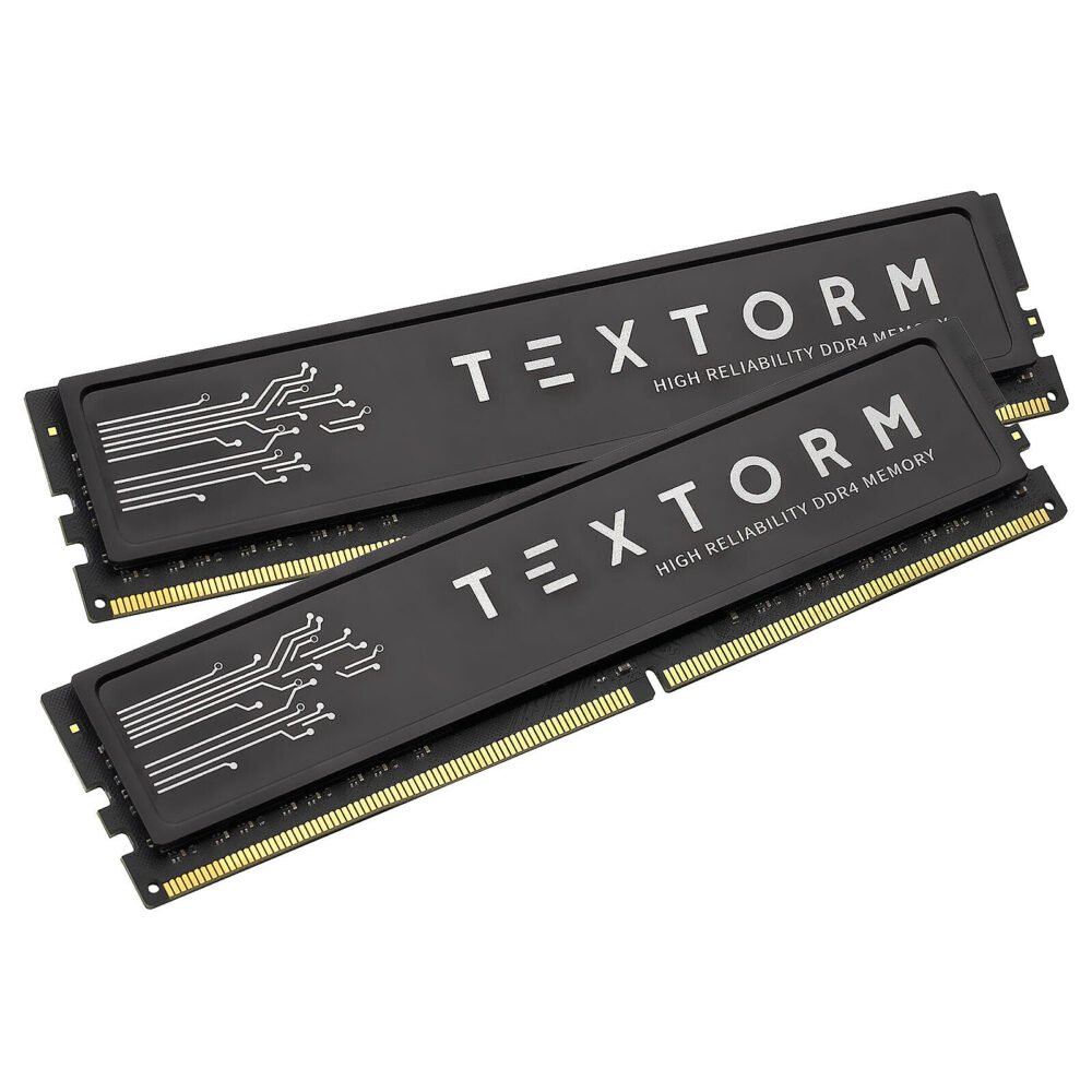 Textorm 16 Go (2x 8 Go) DDR4 3200 MHz CL16 1 Textorm 16 Go (2x 8 Go) DDR4 3200 MHz CL16