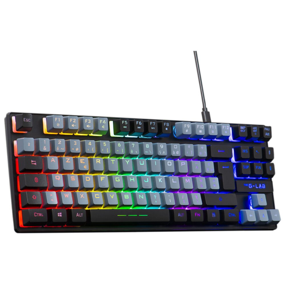 The G-Lab Keyz Caesium TKL (Gris/Noir)