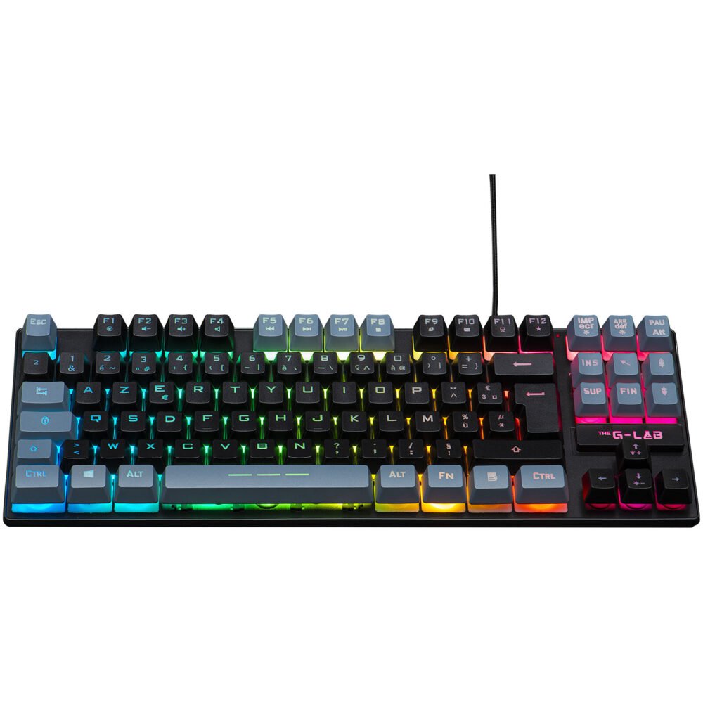The G-Lab Keyz Caesium TKL (Noir/Gris)