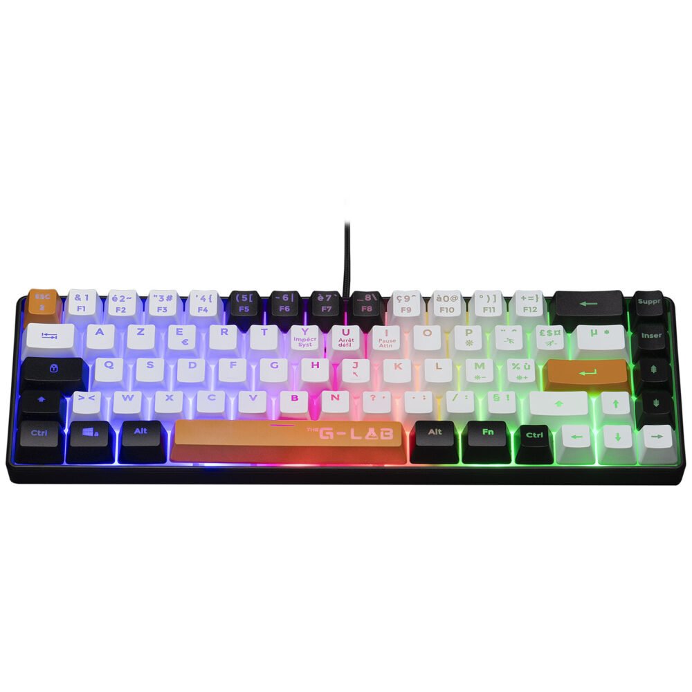 The G-Lab Keyz Hydrogen (Noir/Blanc/Orange)