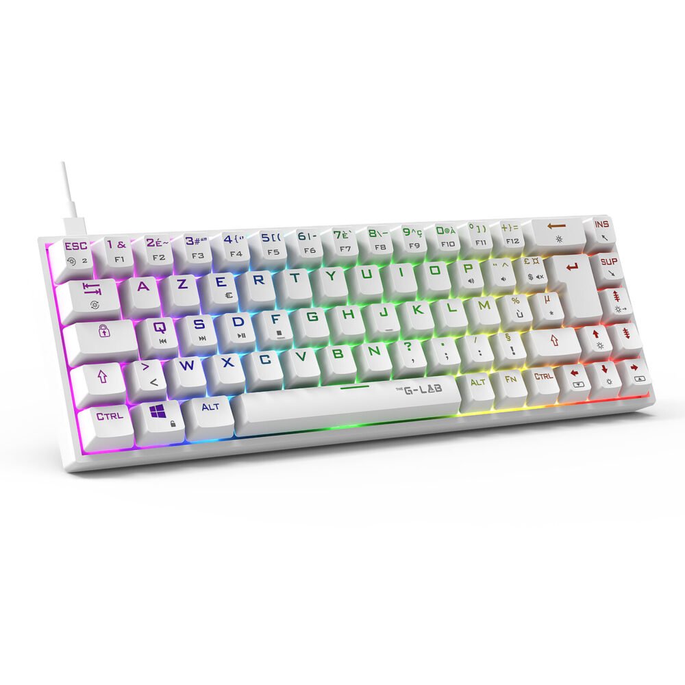 The G-Lab Keyz Titanium (Blanc)