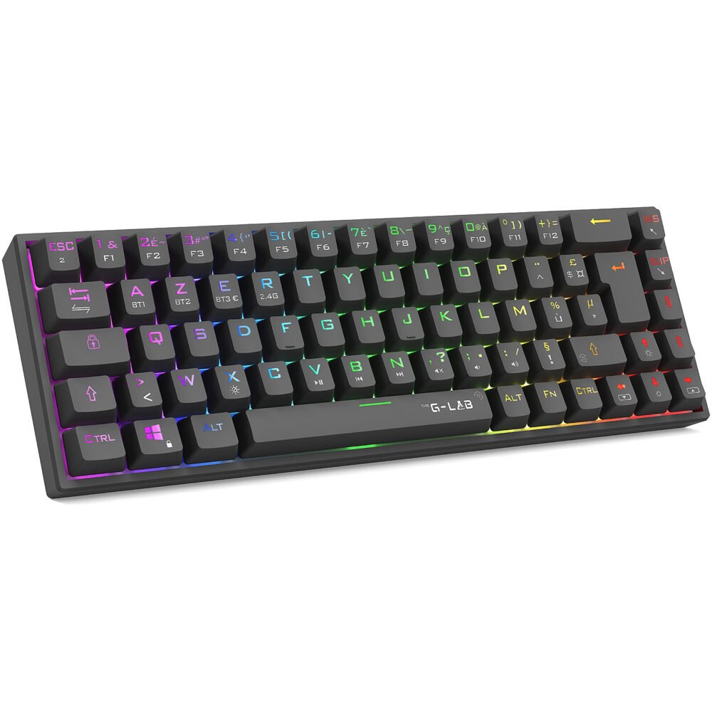 The G-Lab Keyz Titanium Wireless (Noir)