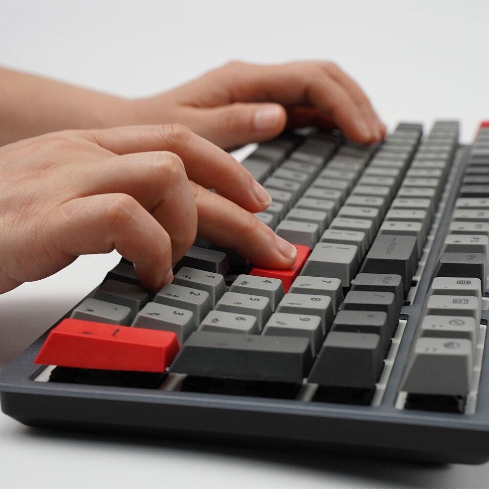 The Keyboard House Maple Pro MX Red (Gris)