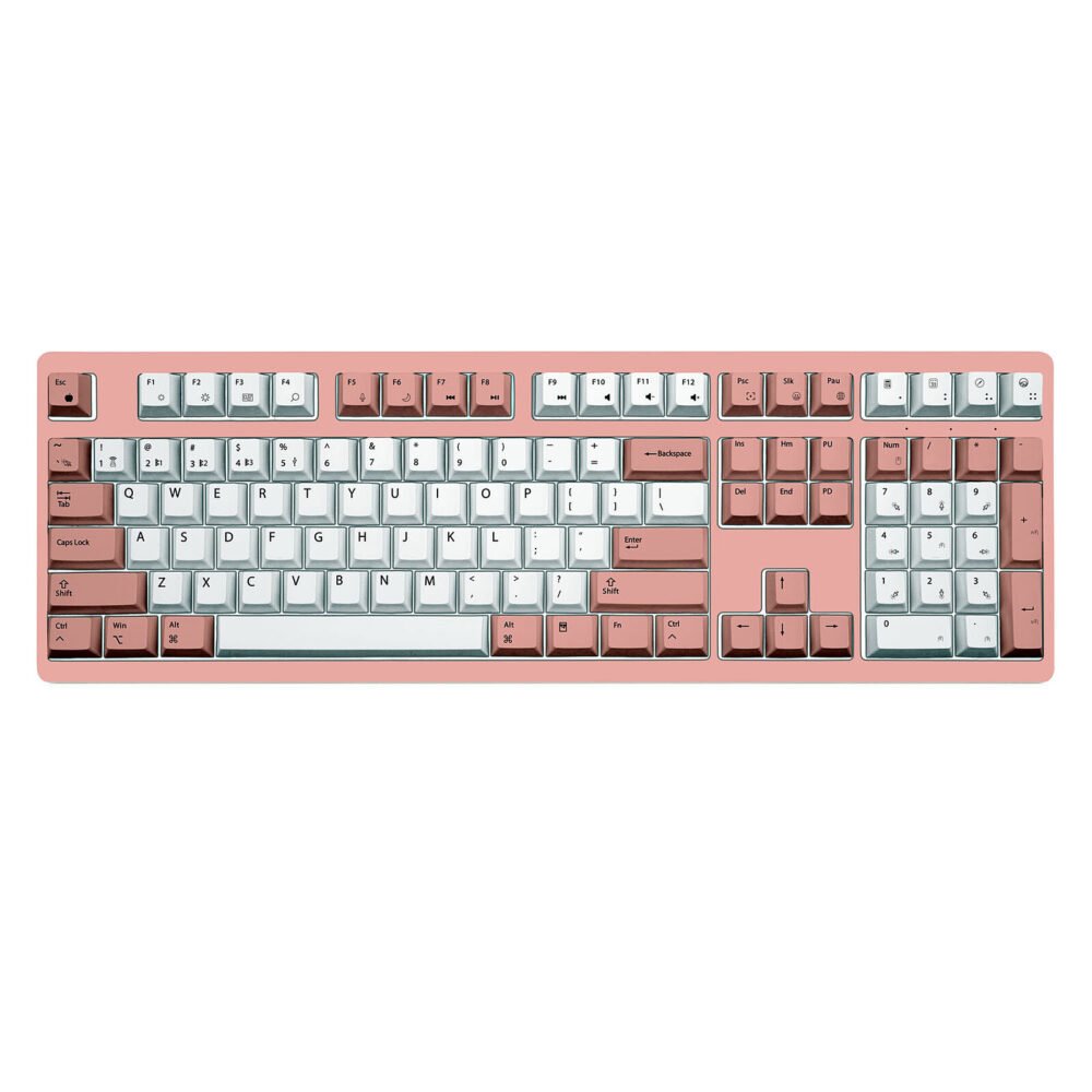 The Keyboard House Pine Pro MX Red (Rose) 1 The Keyboard House Pine Pro MX Red (Rose)