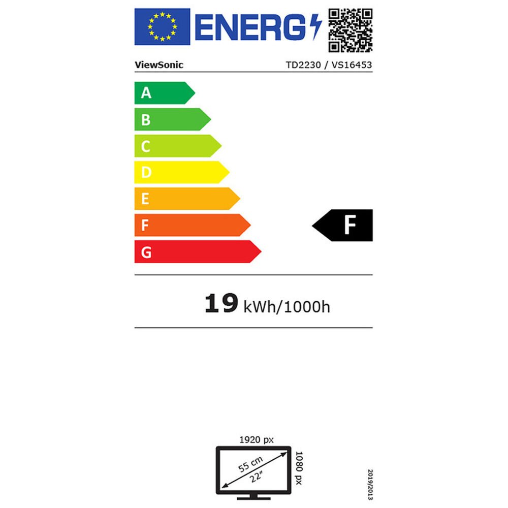 ViewSonic 21.5" LED Tactile - TD2230