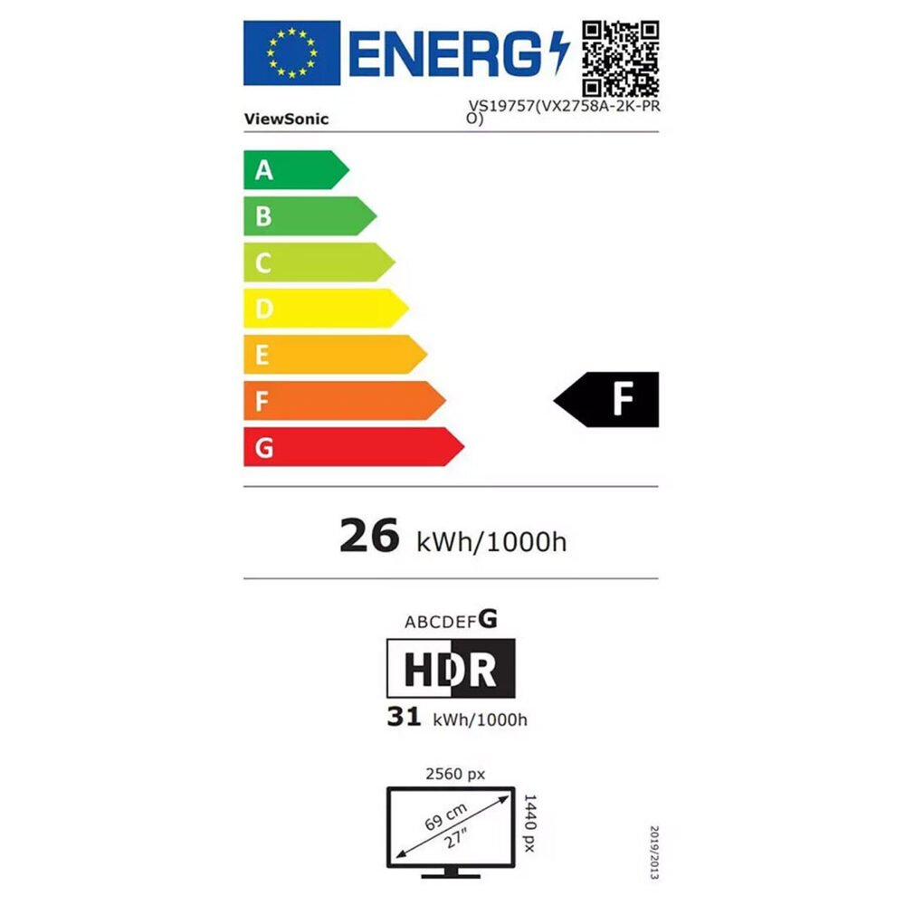 ViewSonic 27" LED - VX2758A-2K-PRO-3