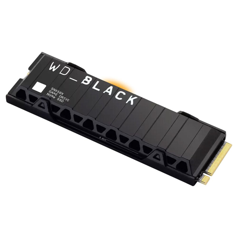 Western Digital SSD WD Black SN850X 1 To - Avec dissipateur thermique 1 Western Digital SSD WD Black SN850X 1 To - Avec dissipateur thermique