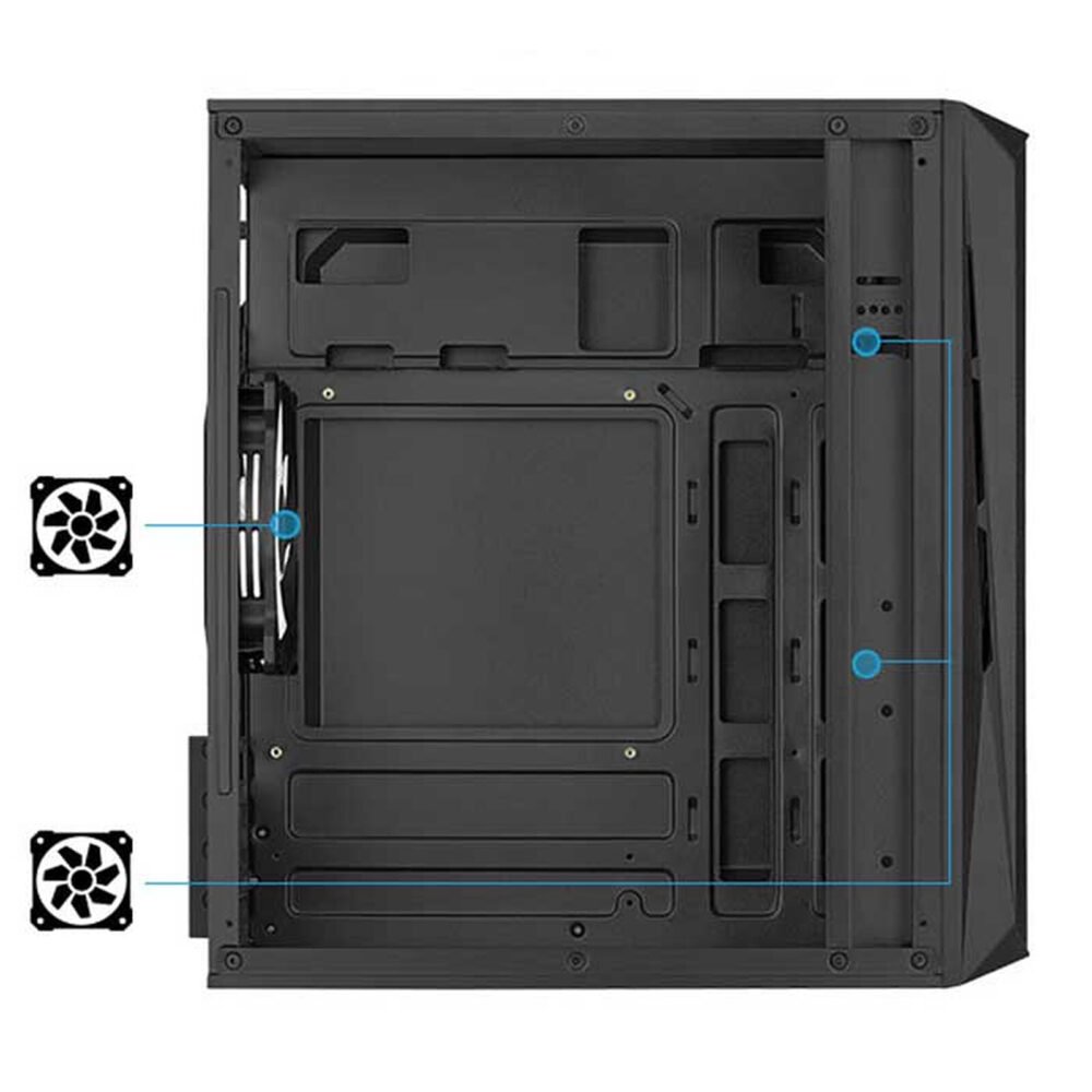 Aerocool CS-107-A-BK-V2