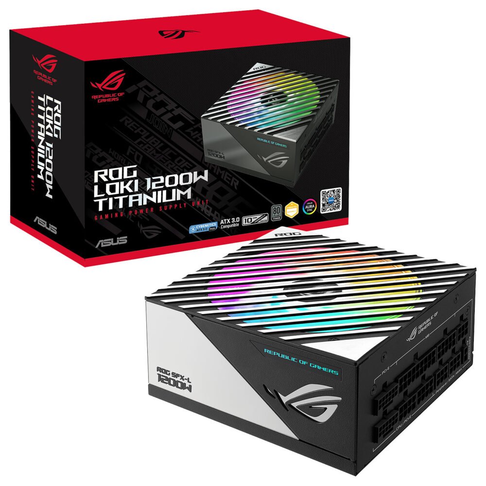 ASUS ROG LOKI SFX-L 1200W Titanium 1 ASUS ROG LOKI SFX-L 1200W Titanium