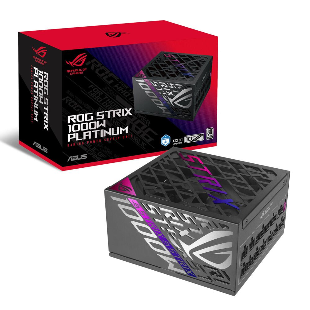 ASUS ROG Strix 1000W Platinum 1 ASUS ROG Strix 1000W Platinum
