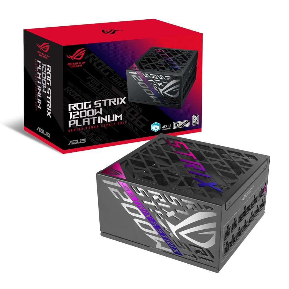 ASUS ROG Strix 1200W Platinum 1 ASUS ROG Strix 1200W Platinum