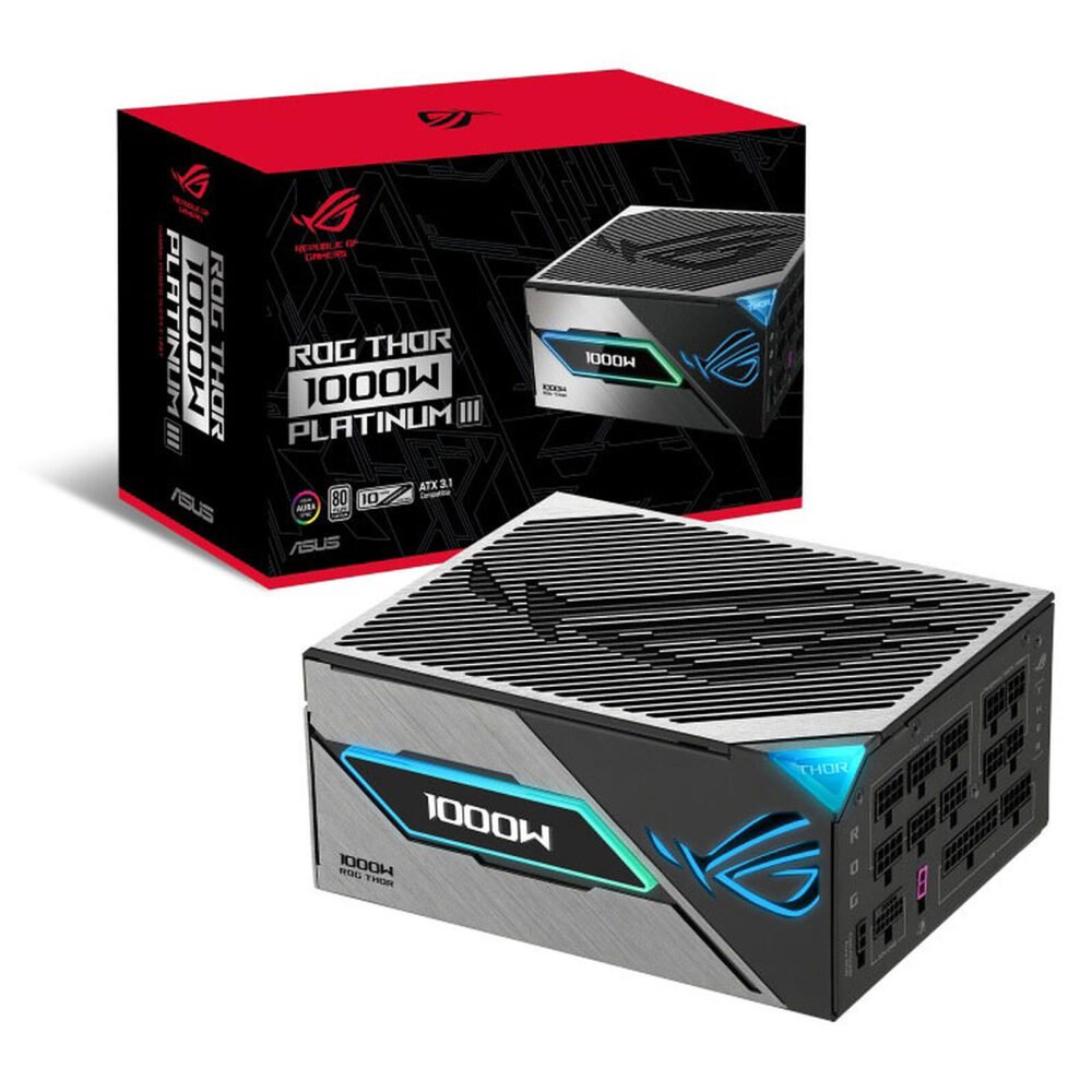 ASUS ROG Thor 1000W Platinum III 1 ASUS ROG Thor 1000W Platinum III