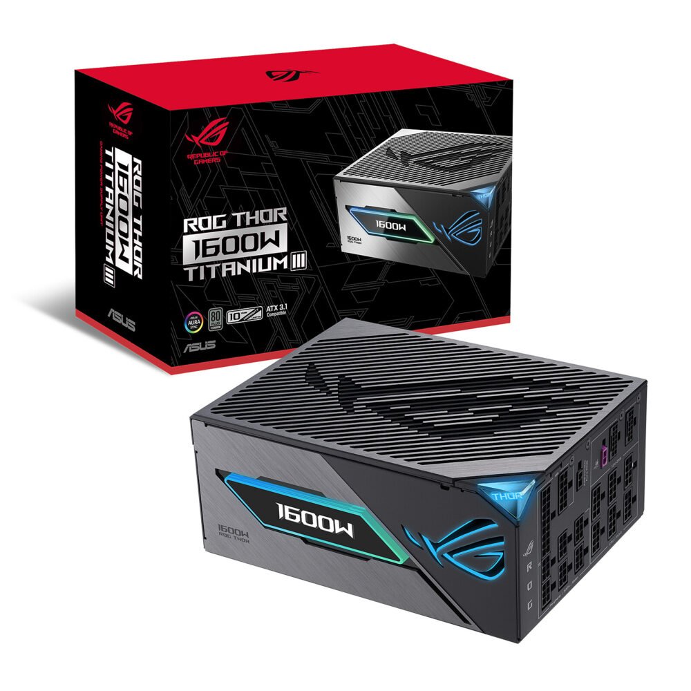 ASUS ROG Thor 1600W Titanium III 1 ASUS ROG Thor 1600W Titanium III