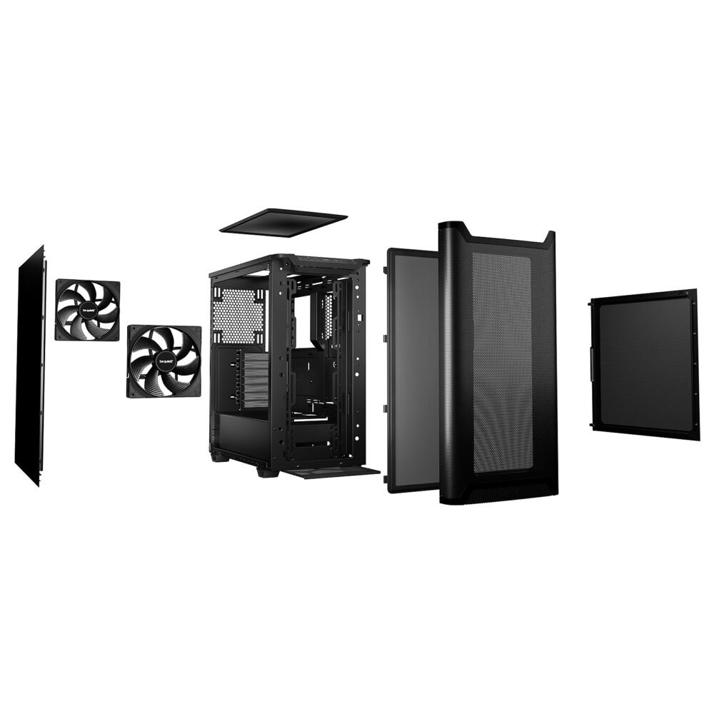 be quiet! Pure Base 501 Airflow - Noir