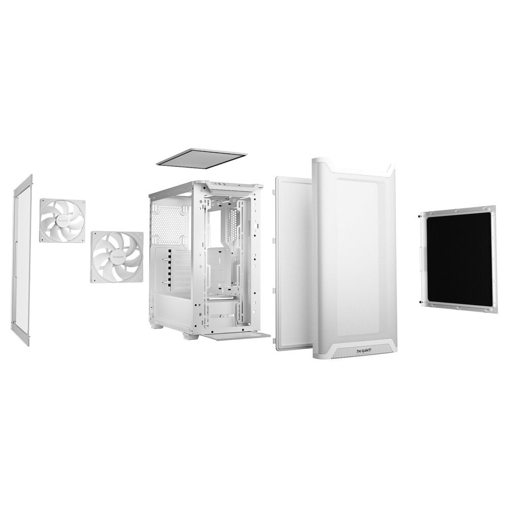 be quiet! Pure Base 501 Airflow Window - Blanc