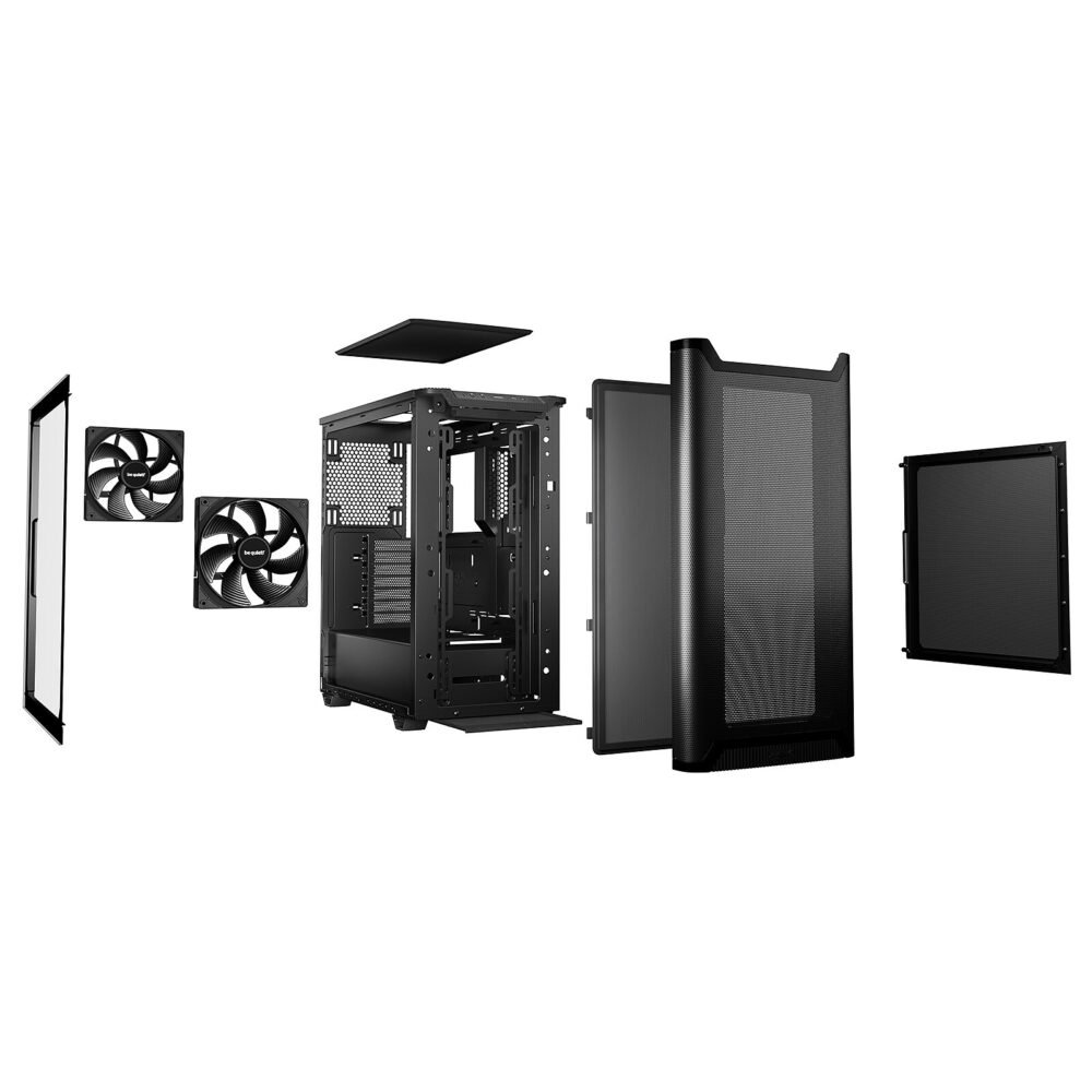 be quiet! Pure Base 501 Airflow Window - Noir