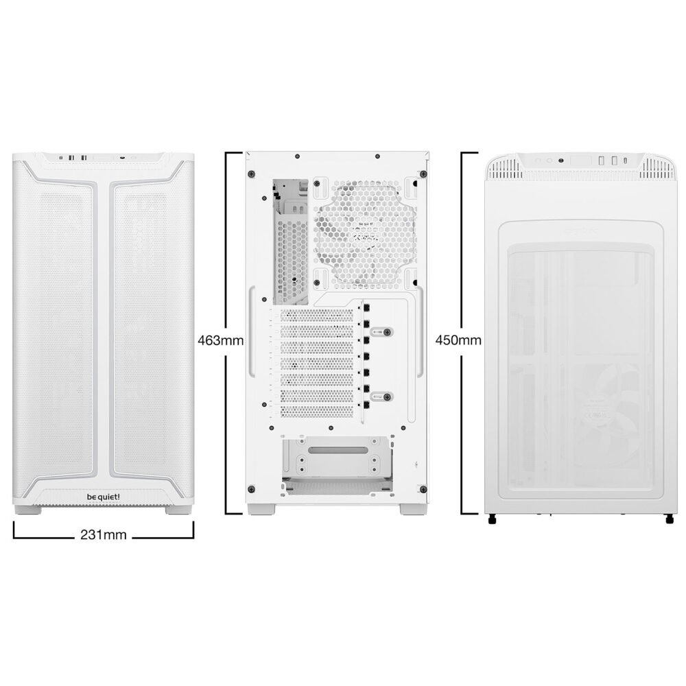 be quiet! Pure Base 501 DX (Blanc)