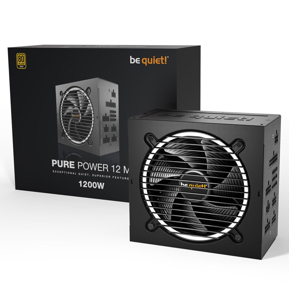 be quiet! Pure Power 12 M 1200W 80PLUS Gold 1 be quiet! Pure Power 12 M 1200W 80PLUS Gold