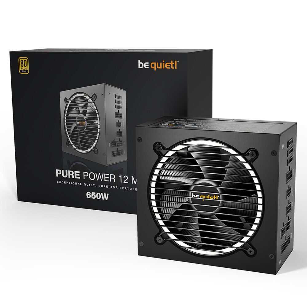 be quiet! Pure Power 12 M 650W 80PLUS Gold