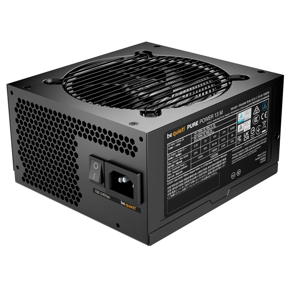be quiet! Pure Power 13 M 1000W 80PLUS Gold