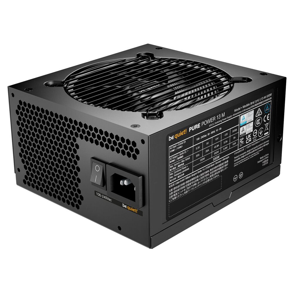 be quiet! Pure Power 13 M 550W 80PLUS Gold