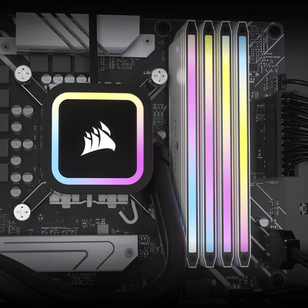 Corsair Dominator Titanium DDR5 - Kit d'éclairage Blanc