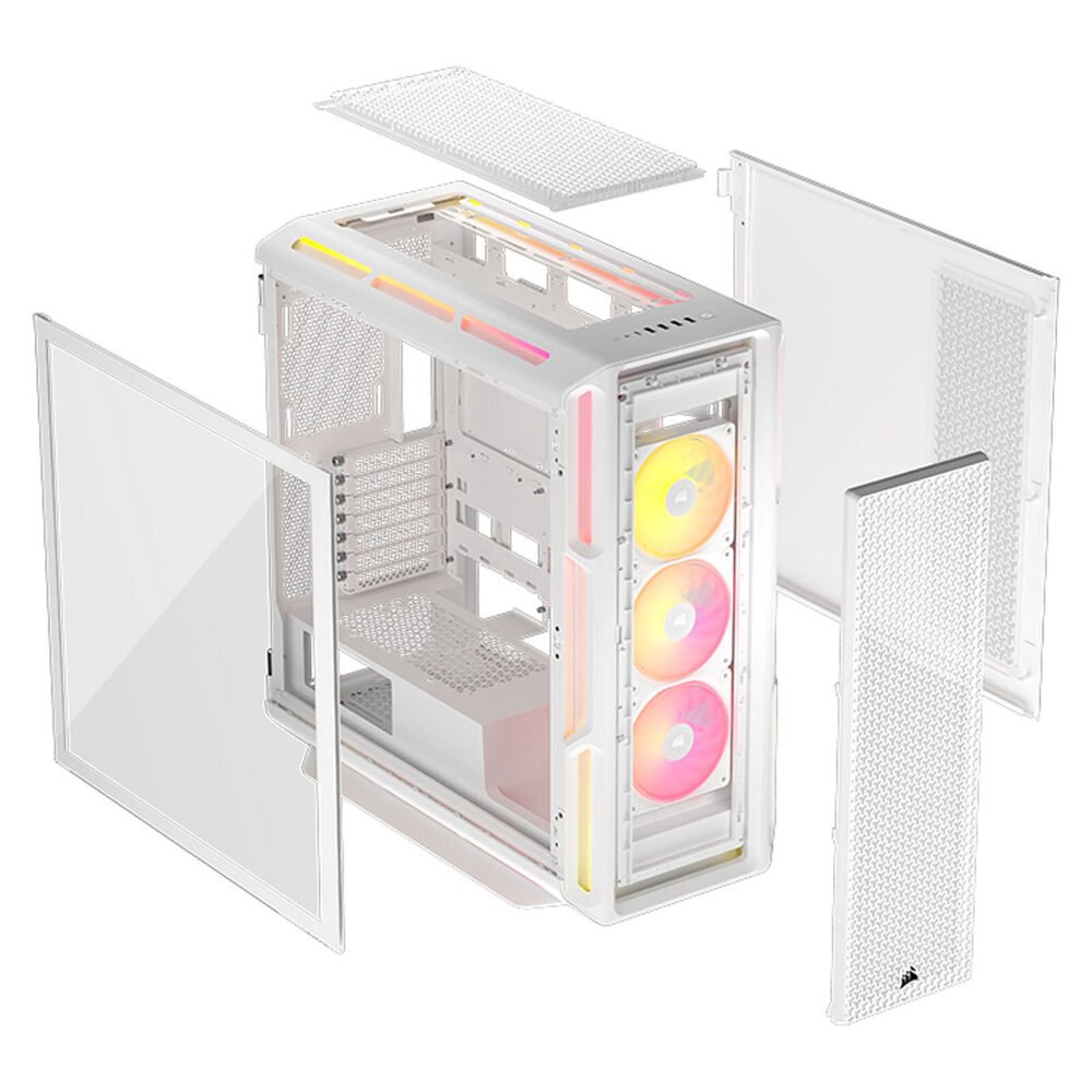 Corsair iCUE 5000T LX RGB (Blanc)