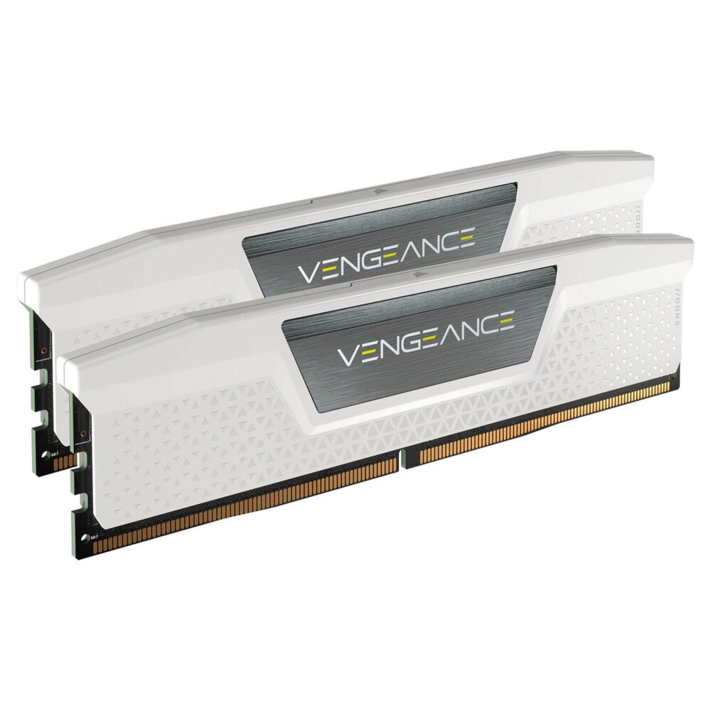 Corsair Vengeance DDR5 32 Go (2 x 16 Go) 6000 MHz CL30 - Blanc