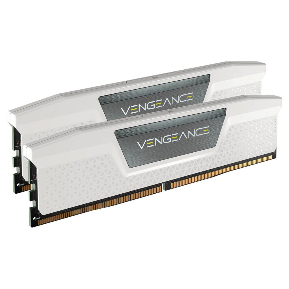 Corsair Vengeance DDR5 32 Go (2 x 16 Go) 6000 MHz CL36 - Blanc - CMK32GX5M2E6000C36W
