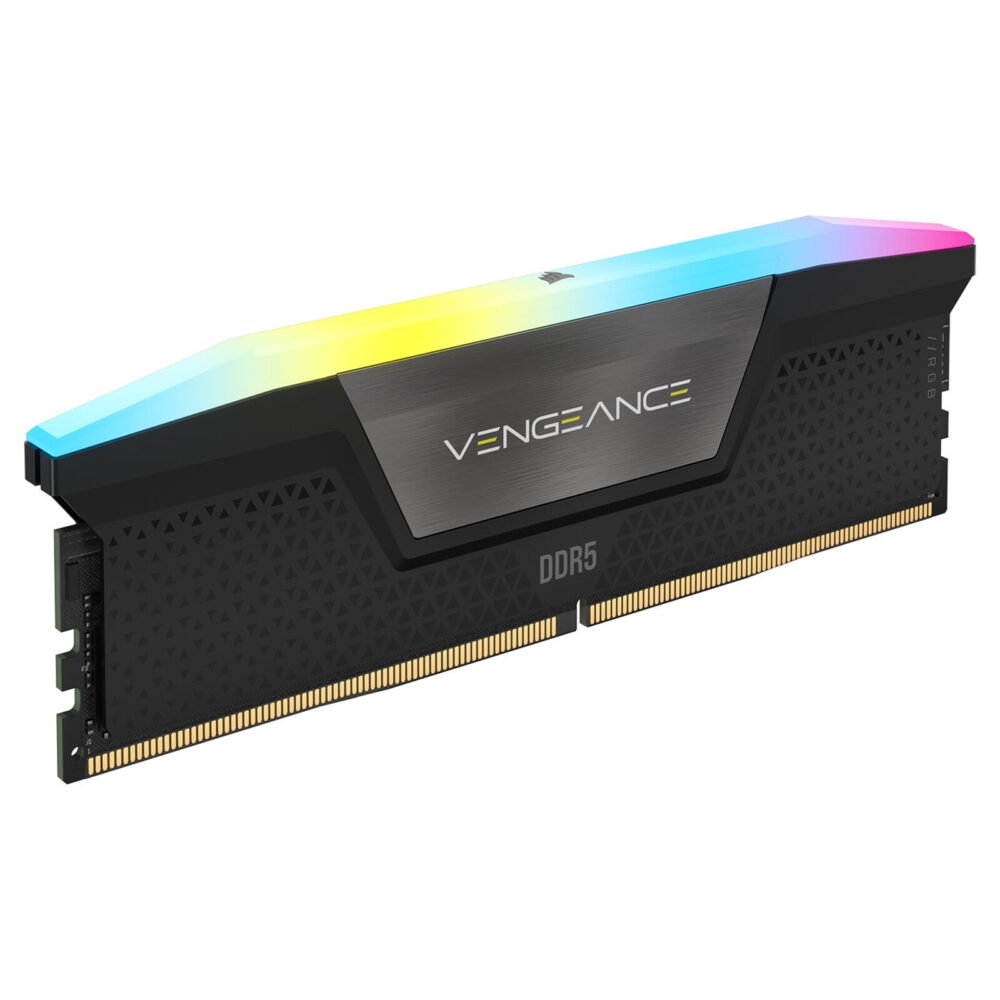 Corsair Vengeance RGB DDR5 192 Go (4 x 48 Go) 5200 MHz CL38 - Noir