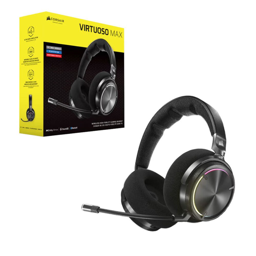 Corsair Virtuoso Max Wireless (Noir)