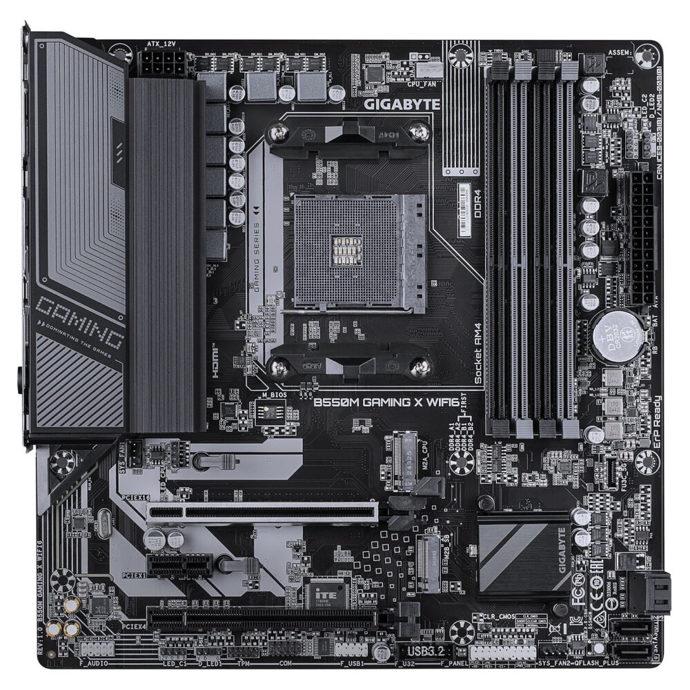 Gigabyte B550M GAMING X WIFI6