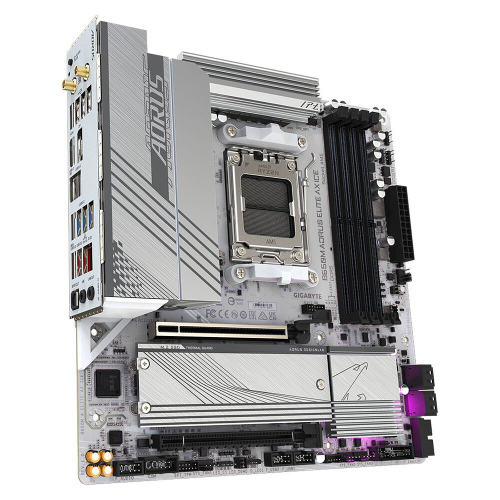 Gigabyte B650M AORUS ELITE AX ICE