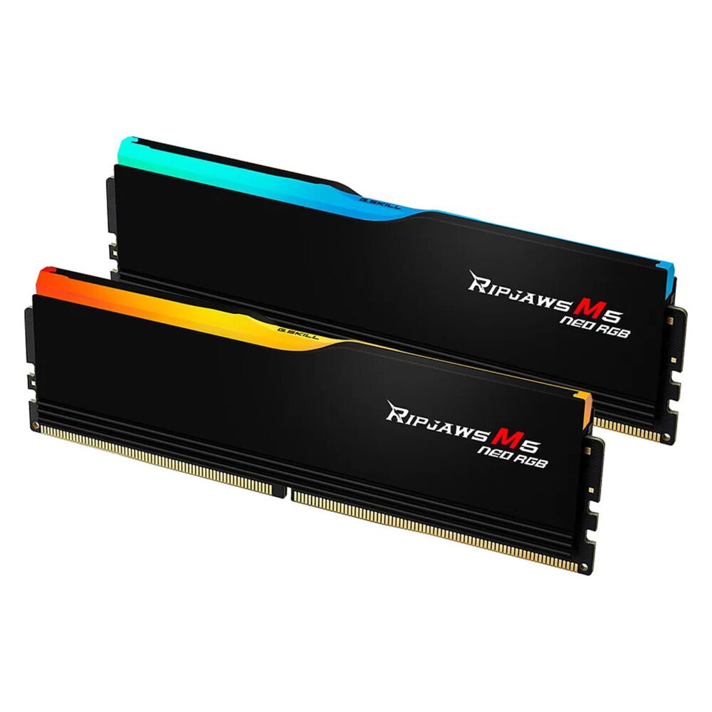 G.Skill Ripjaws M5 Neo RGB 32 Go (2 x 16 Go) DDR5 6000 MHz CL28 - Noir