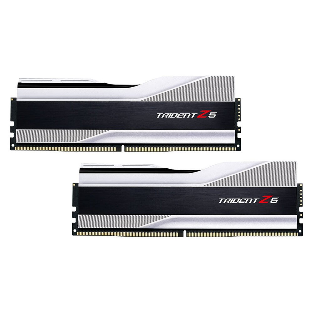 G.Skill Trident Z5 32 Go (2 x 16 Go) DDR5 6400 MHz CL32 - Argent