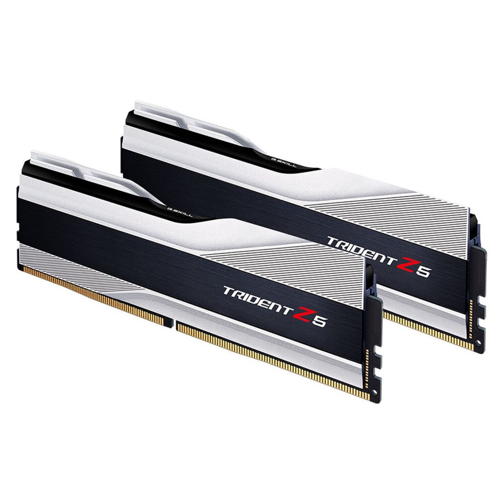 G.Skill Trident Z5 32 Go (2 x 16 Go) DDR5 6400 MHz CL32 - Argent