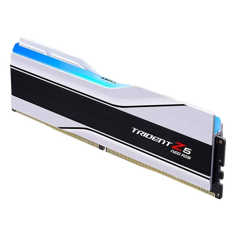 G.Skill Trident Z5 Neo RGB Series 32 Go (2x 16 Go) DDR5 8000 MHz CL38 - Blanc