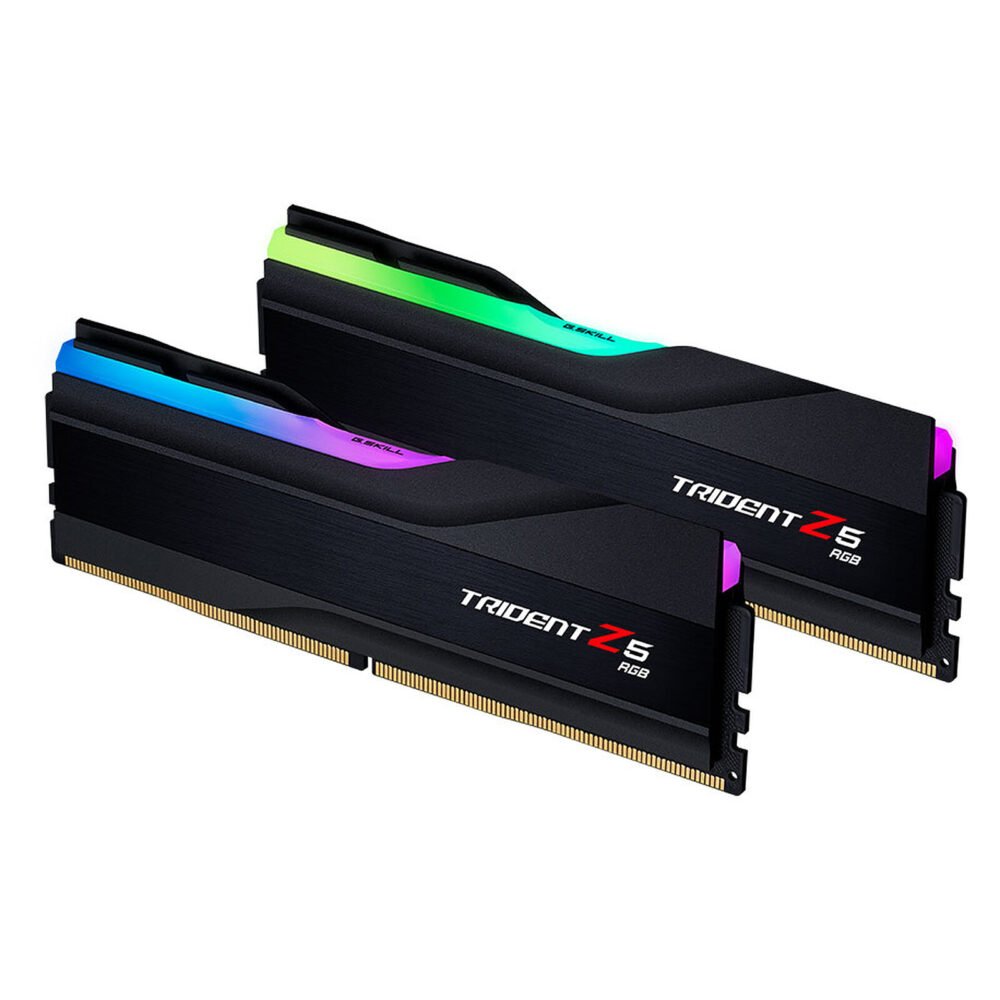 G.Skill Trident Z5 RGB 64 Go (2 x 32 Go) DDR5 6400 MHz CL32 - Noir
