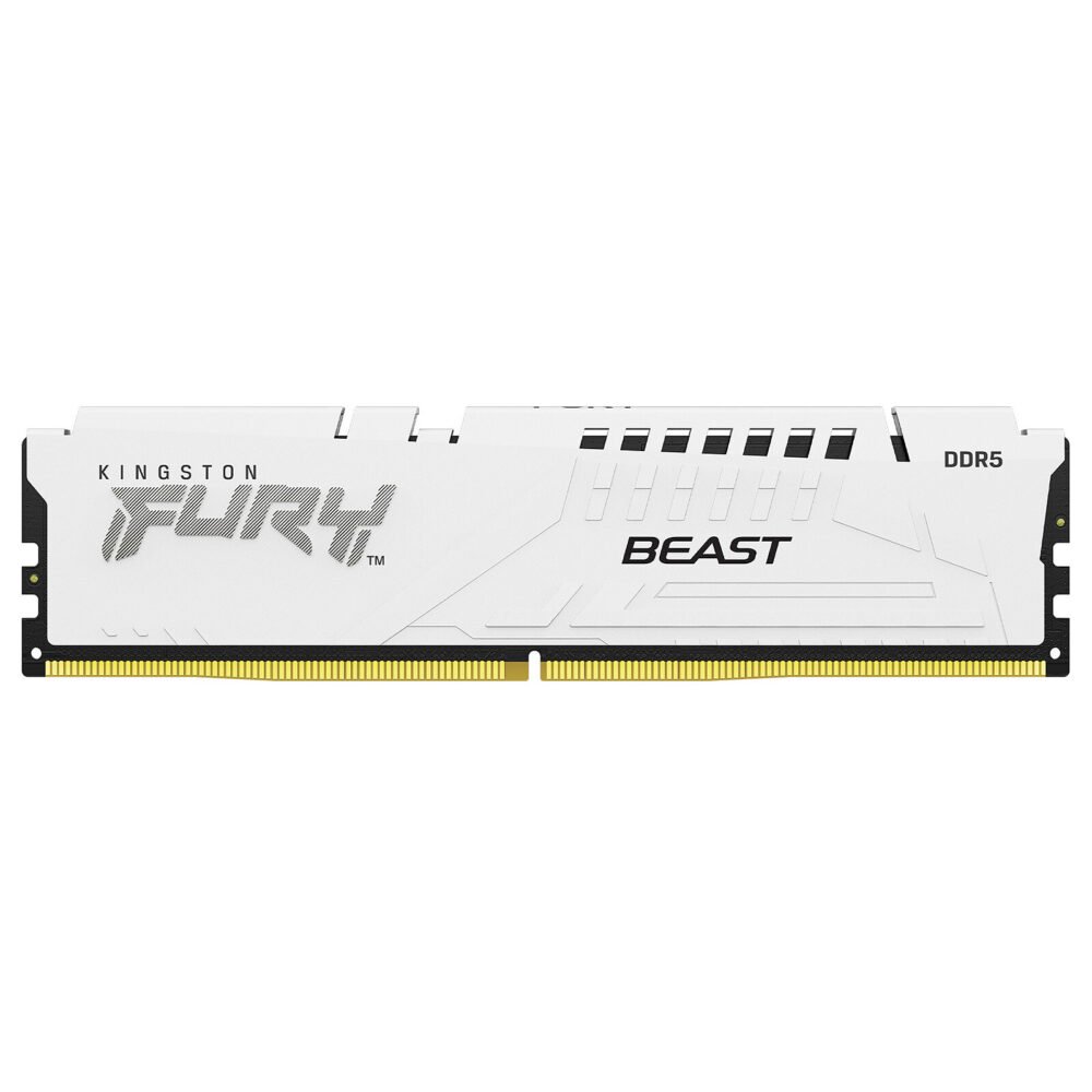 Kingston FURY Beast 16 Go DDR5 6000 MHz CL30 - Blanc