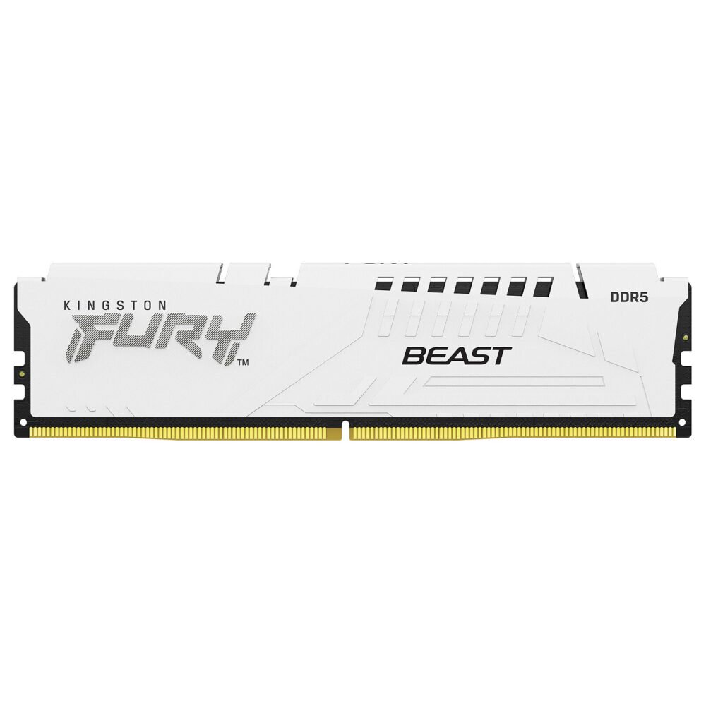 Kingston FURY Beast 64 Go (2 x 32 Go) DDR5 6000 MHz CL30 - Blanc